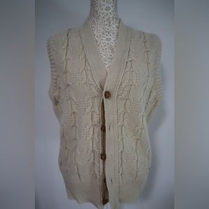 Vintage Pebble Beach Knit Vest - Made in USA